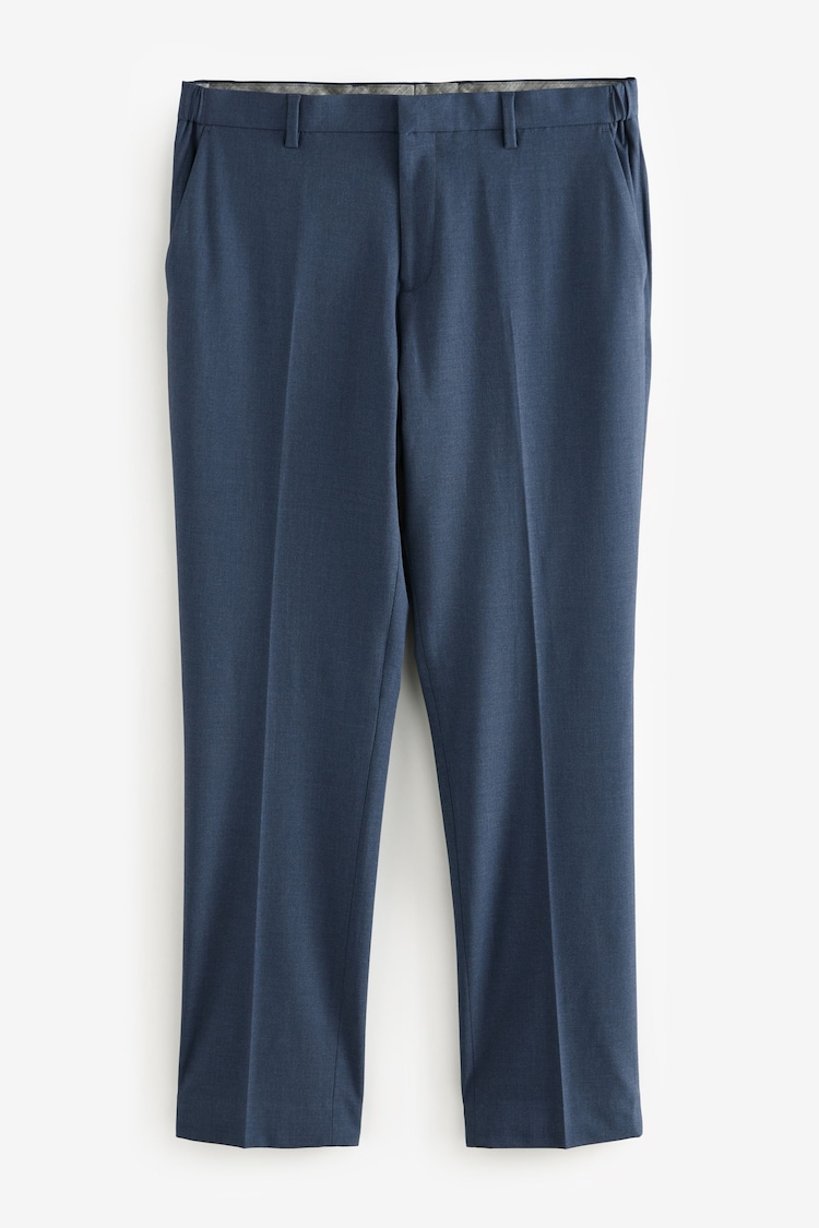 Navy Blue 1 - Облегающий - Elasticated Waist Motionflex Stretch Smart Trousers - Image 1 of 1