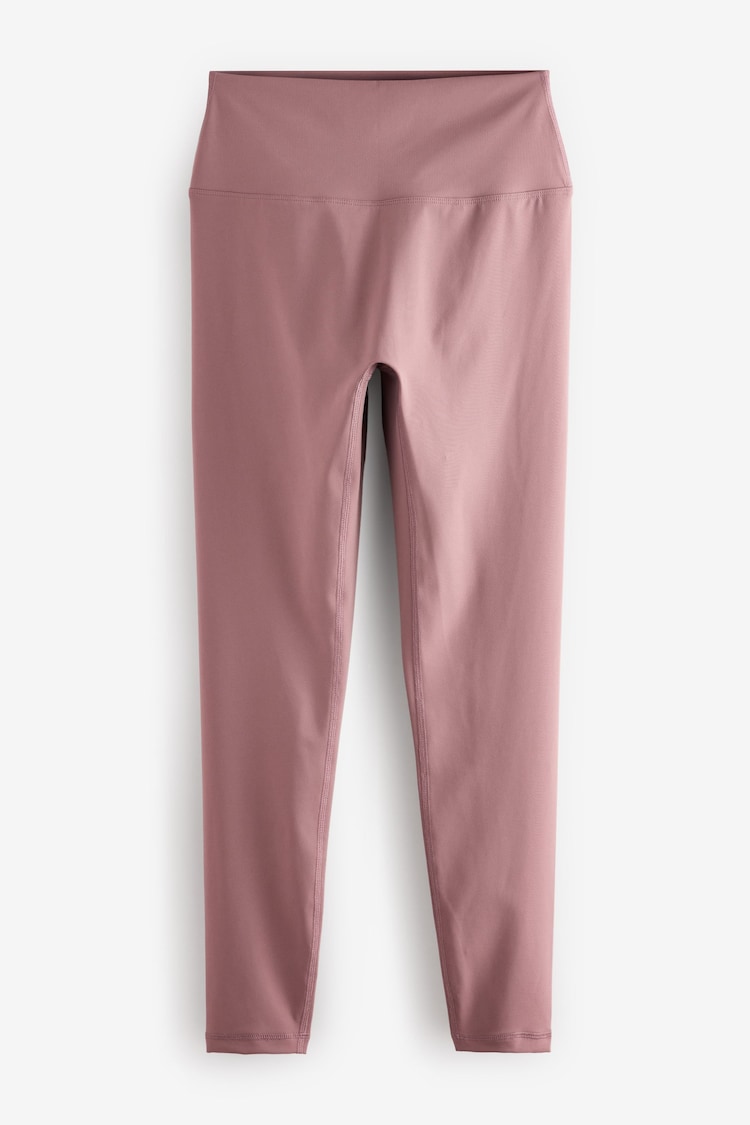 self. Mauve High Waist Leggings - Image 1 of 1