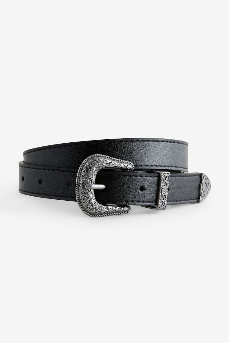 Black Chrome Belt - Image 1 of 1