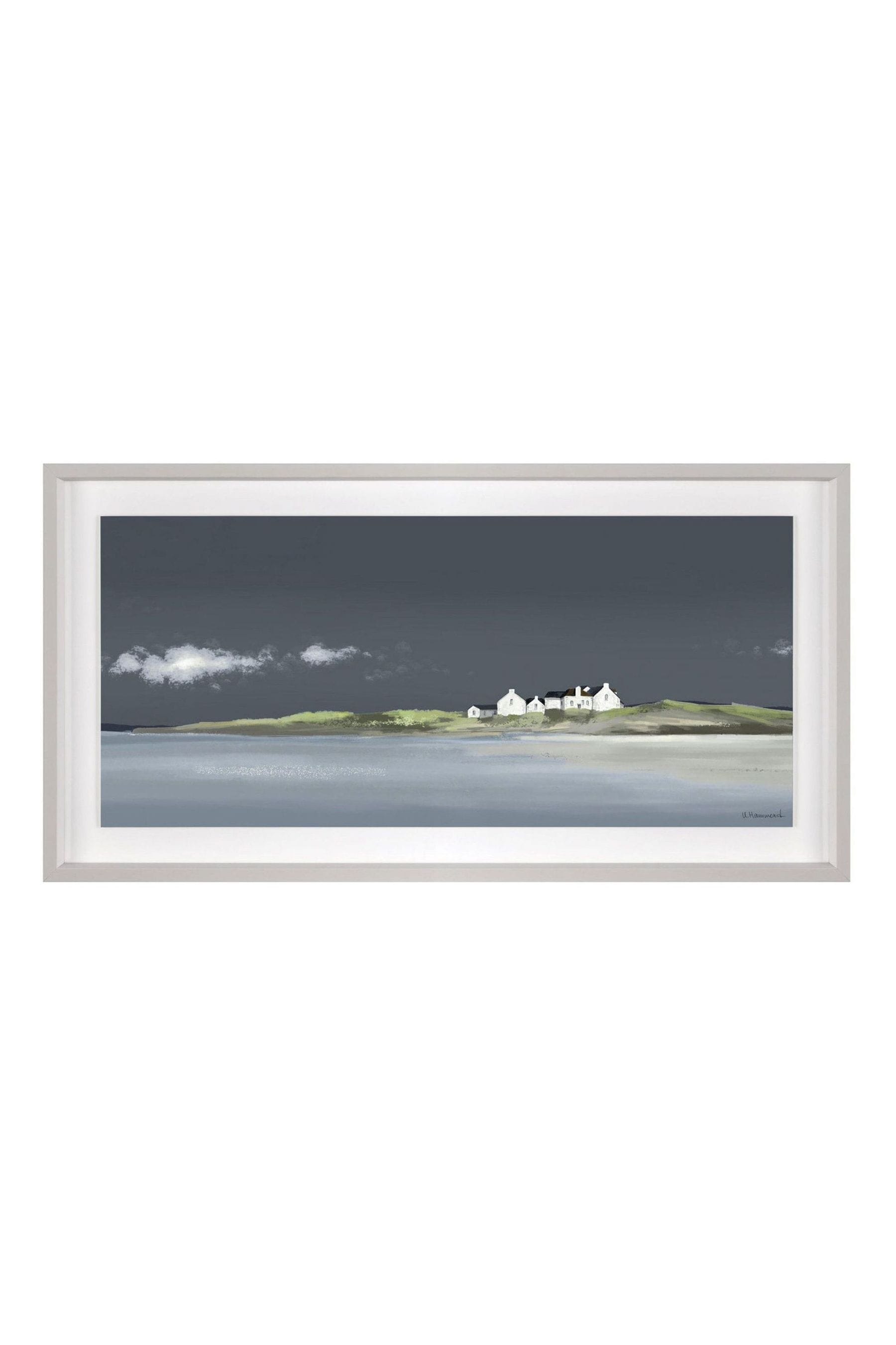 Buy Art Marketing Grey True Blue Framed Wall Art from the Next UK