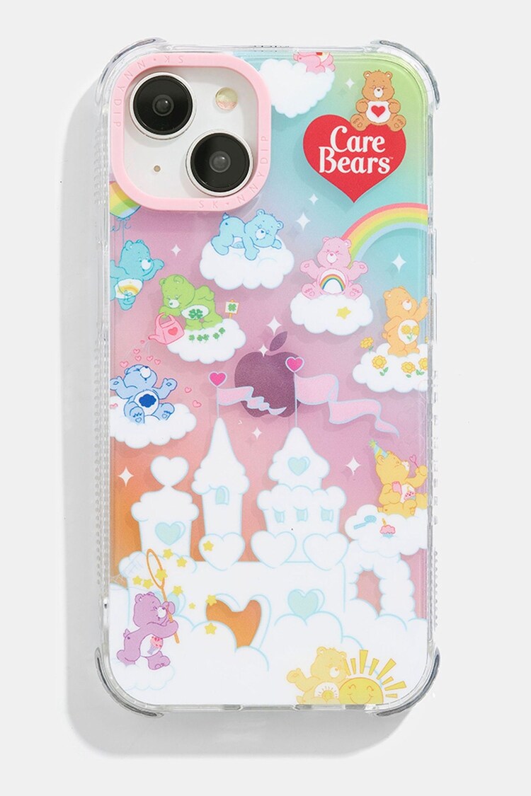 Rosa - Skinnydip iPhone 14 Pro Case Care Bears Rainbow - Bild 1 av 1