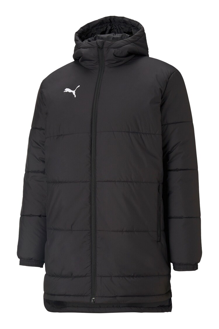 Puma Black Mens Bench Padded Football Jacket - Image 1 of 1