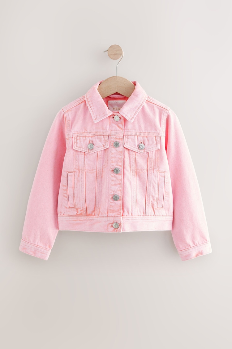 Pink Western 100% Cotton Jacket (3-16yrs) - Image 1 of 1