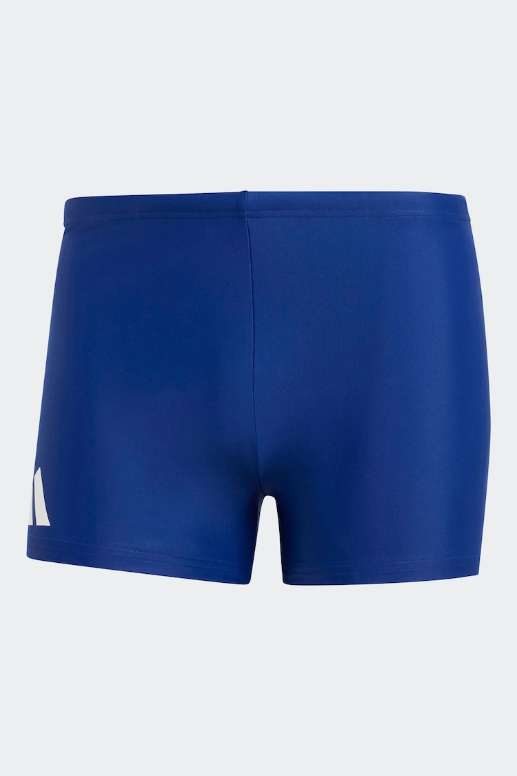 adidas Navy Blue Solid Swim Boxers - Image 1 of 1