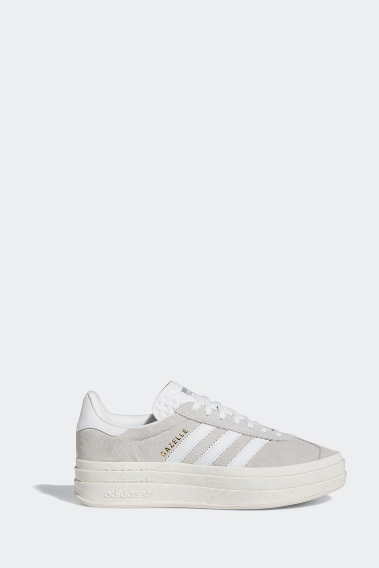 Серый - adidas Originals Gazelle Bold Trainers - Image 1 of 1
