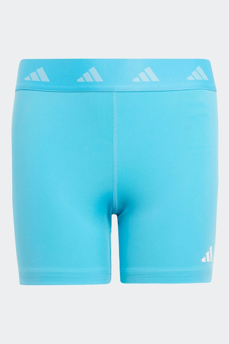 adidas Blue Techfit Training Shorts - Image 1 of 1