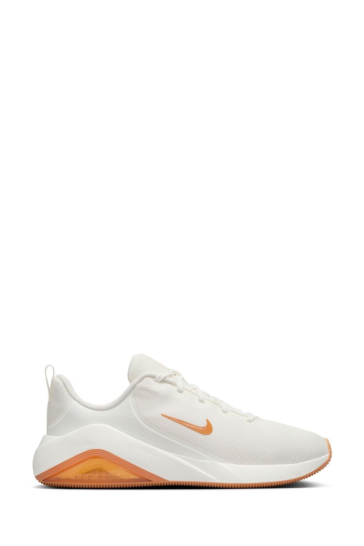 Nike White Orange Bella 7 Workout Trainers - Image 1 of 1