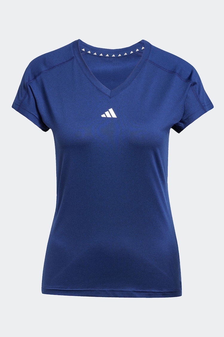 Azul - adidas Essential Minimal T-Shirt - Imagen 1 de 1