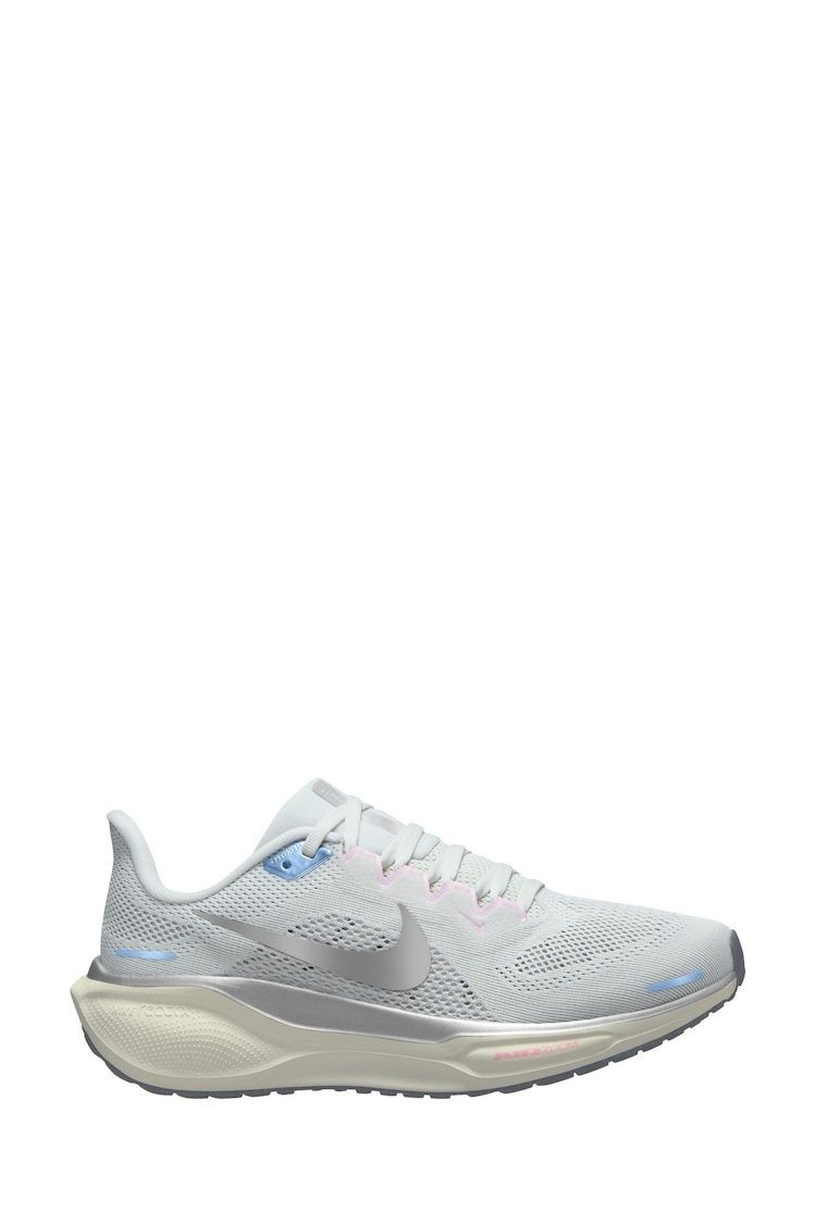 Nike Grey Pegasus 41 Road Running Trainers - Image 1 of 1