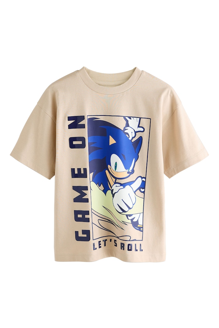 Цементовоз - Футболка с лицензированным принтом Sonic (3-16лет) - Изображение 1 из 1