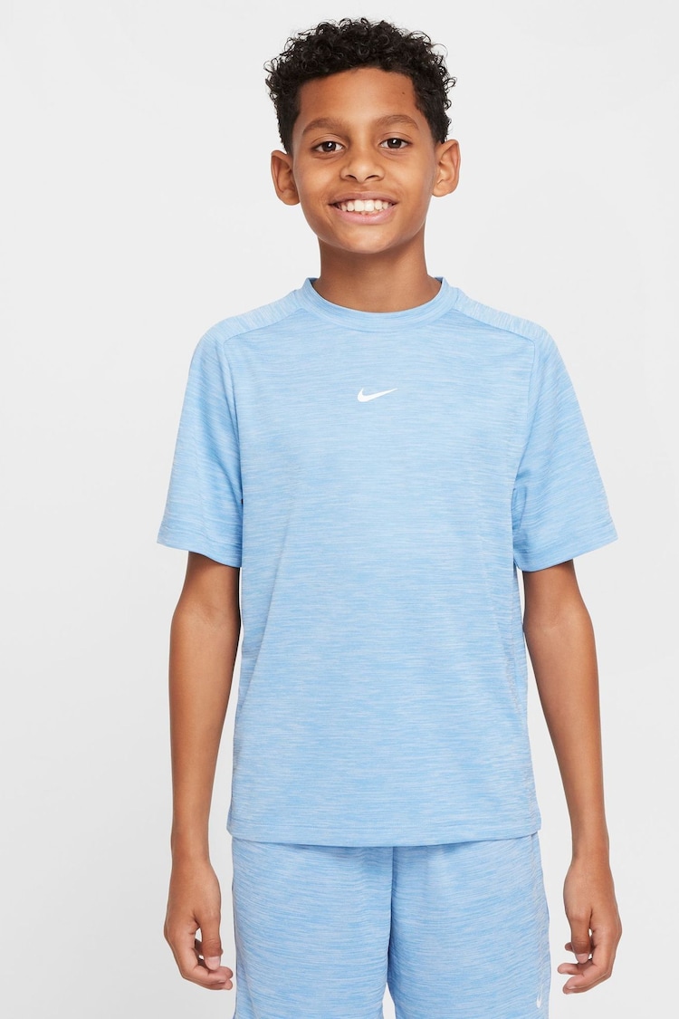 Nike Beyond Blue Multi Dri-FIT Short Sleeve T-Shirt - Image 1 of 1
