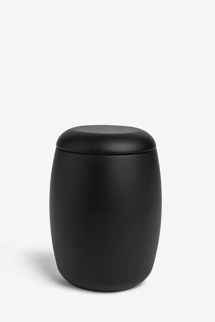 Black Moderna Soft Touch Storage Jar - Image 1 of 1