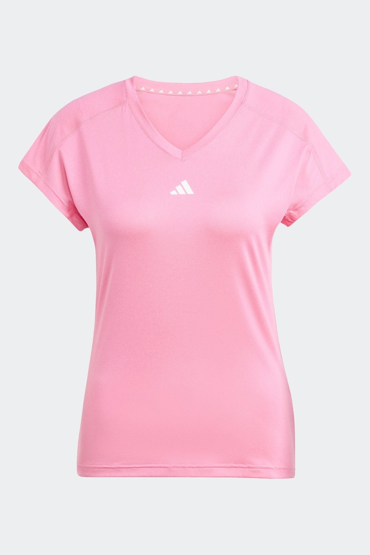 adidas Pink Essential Minimal T-Shirt - Image 1 of 1