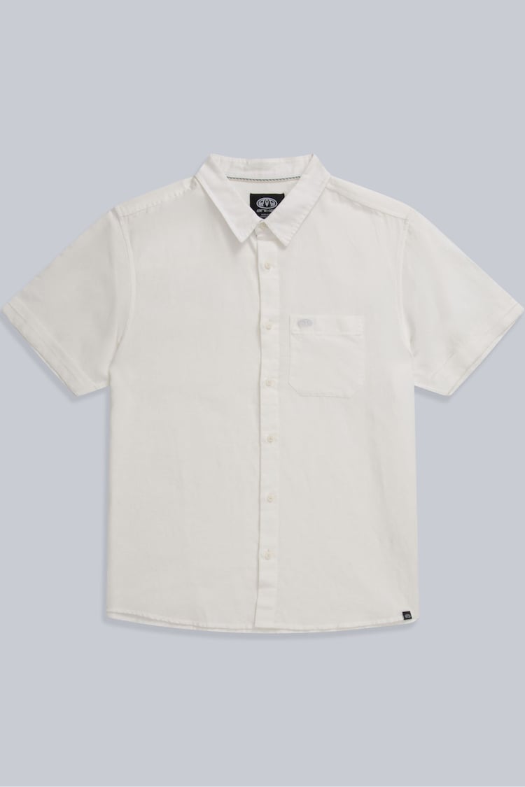 Animal White Mens Bayside Shirt - Image 1 of 1