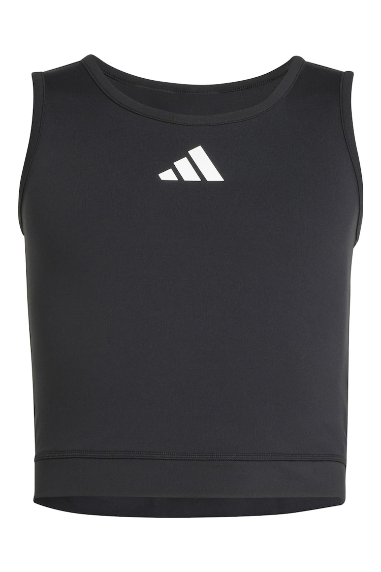 Negro - Camiseta crop All Sports Favorite de adidas - Imagen 1 de 1