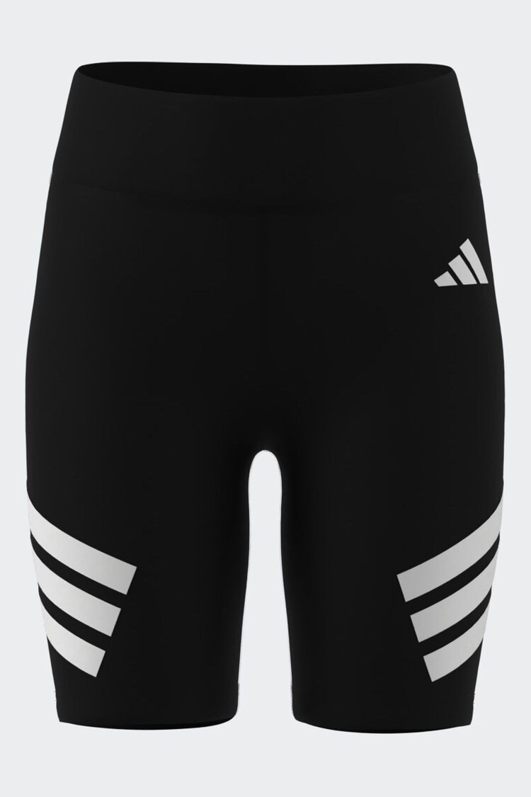 adidas Black All Sports Optime Biker Shorts - Image 1 of 1