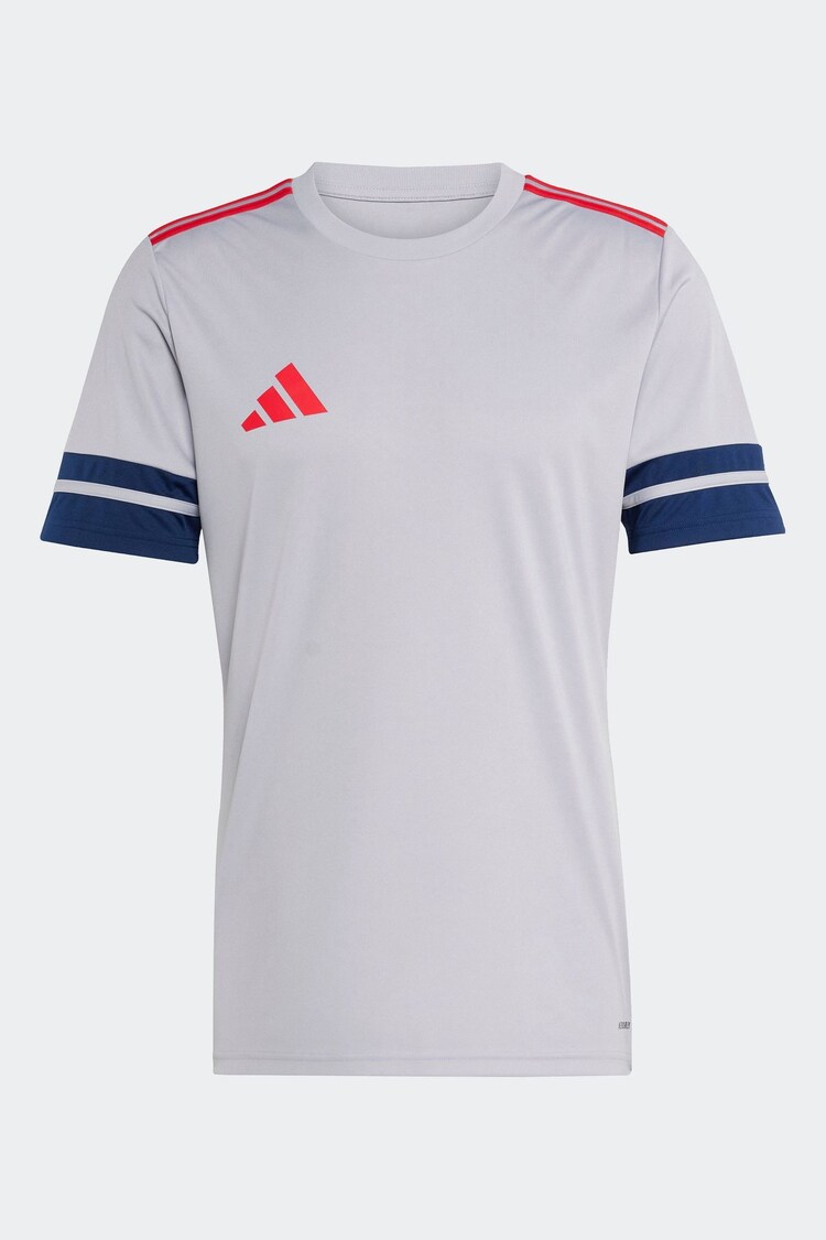adidas Grey Squadra 25 Jersey T-Shirt - Image 1 of 1