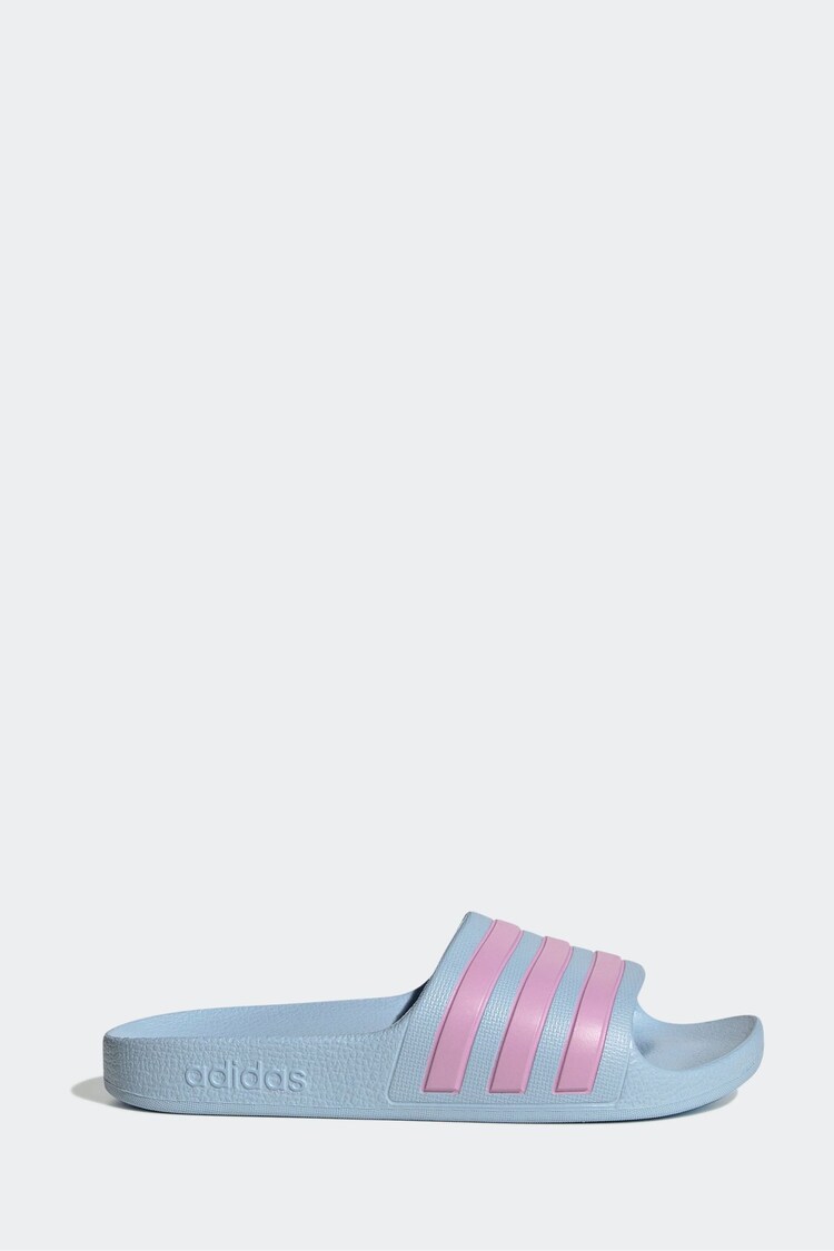 Azul cielo - Chanclas juveniles Adilette de Adidas - Imagen 1 de 1