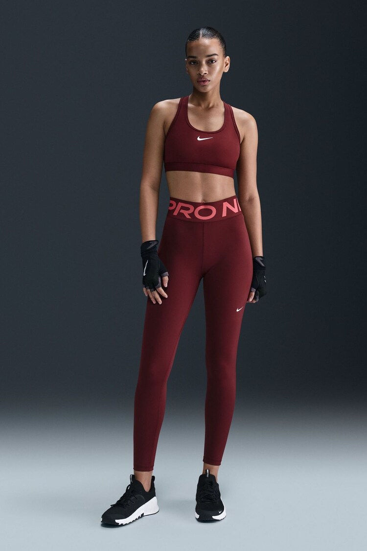Nike Dark Team Red Pro Sculpt Dri-FIT High-Waisted Leggings - Image 1 of 1