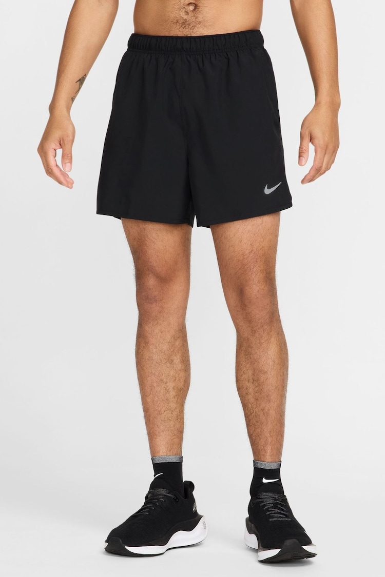 Nike Black Challenger Dri-FIT 5 inch 2-In-1 Running Shorts - Image 1 of 1