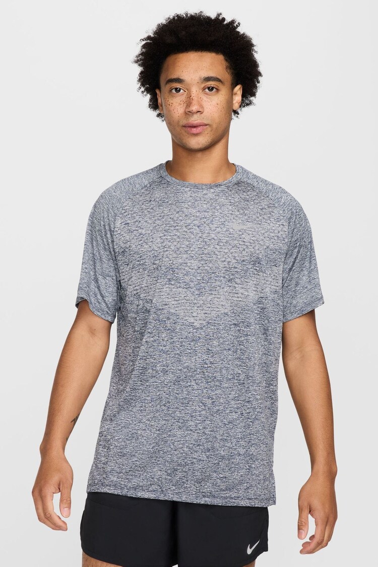 Nike Thunder Blue Dri-FIT Stride Running T-Shirt - Image 1 of 1