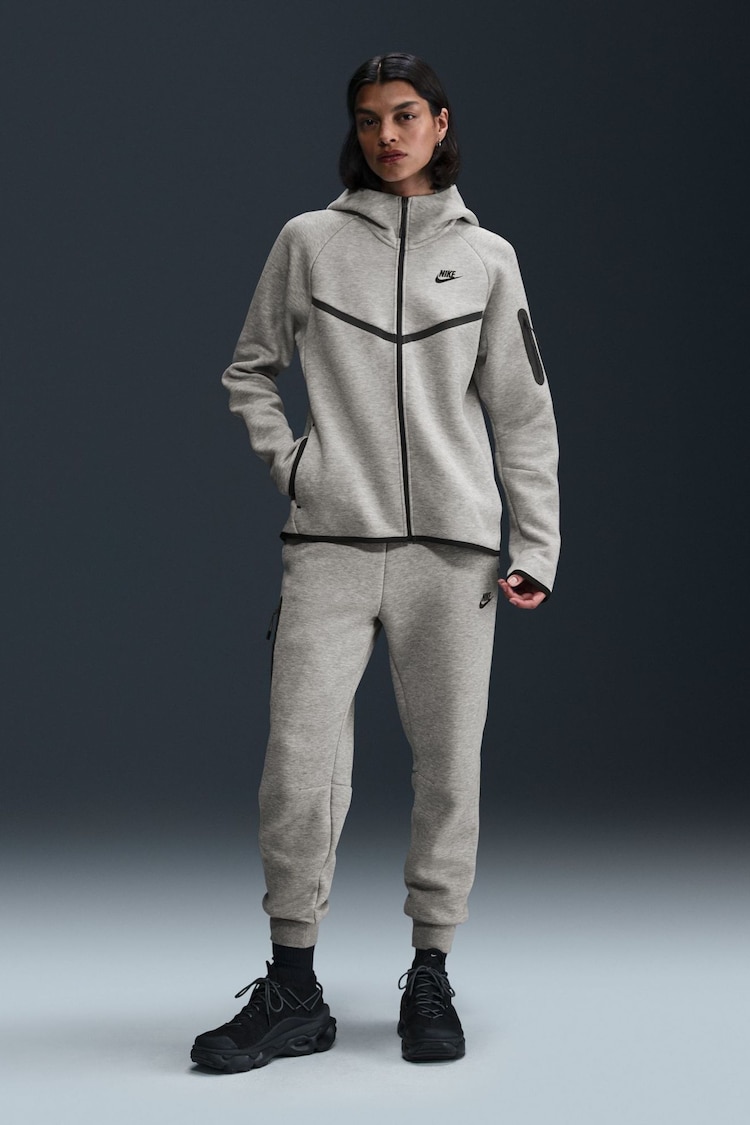 Nike Dark Grey Heather Sportwear Tech Fleece Windrunner - Image 1 of 1