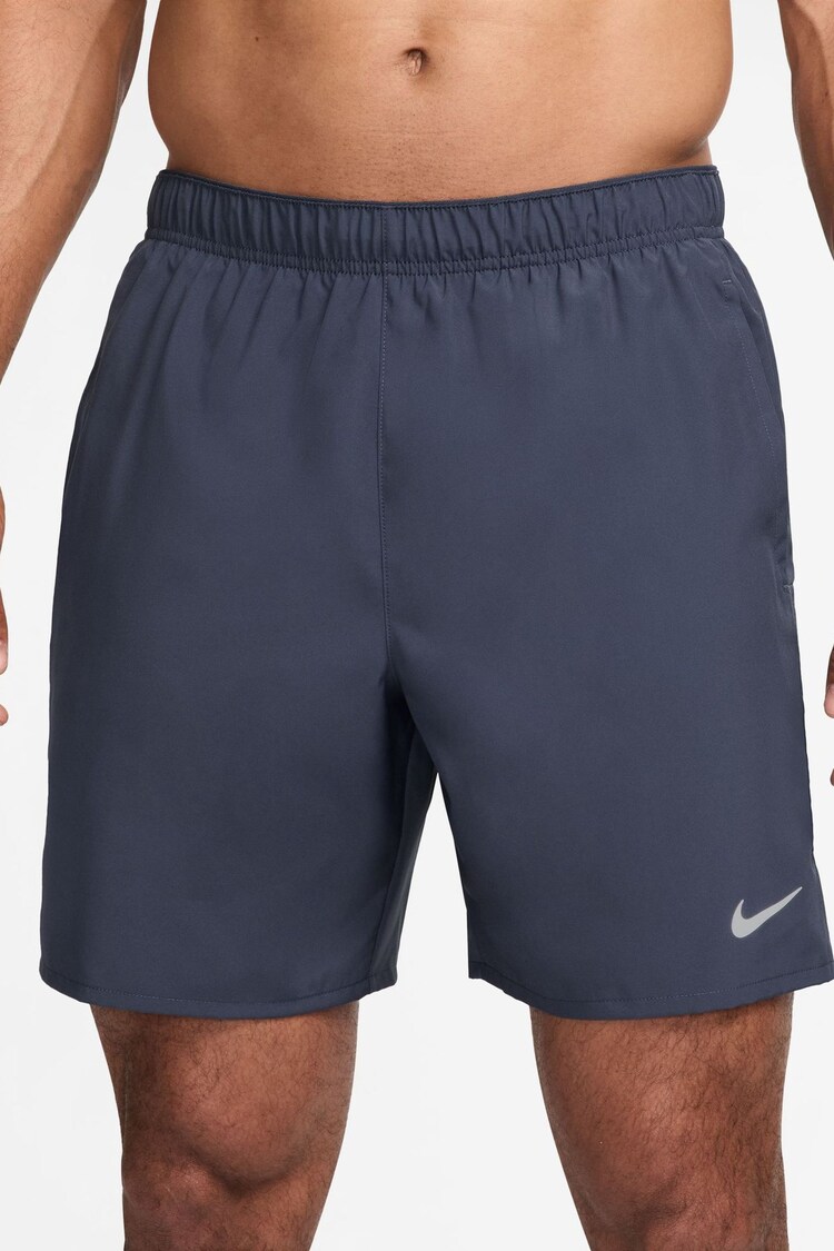 Nike Thunder Blue 7 Inch Challenger Dri-FIT 7 inch Briefs Lined Running Shorts - Image 1 of 1
