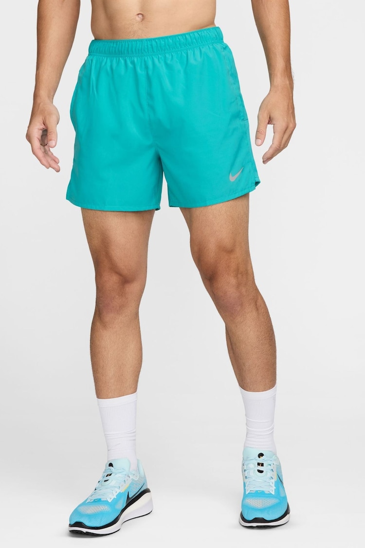 Cactus azul - Regular - Nike Dri-FIT Challenger 5 inch Brief Lined Running Shorts - Imagen 1 de 1