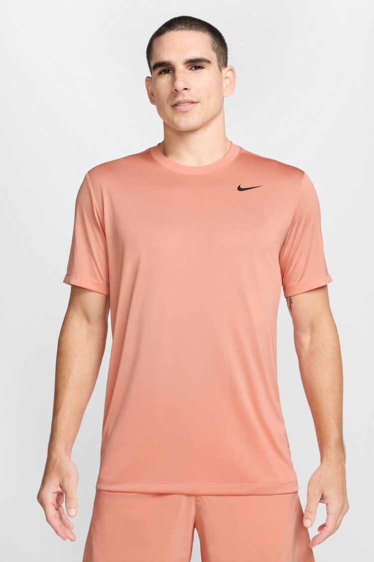 Nike Apricot Orange Dri-FIT Legend Training T-Shirt - Image 1 of 1