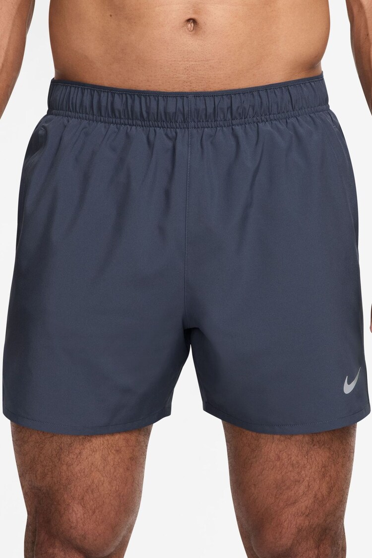 Azul trueno - Regular - Nike Dri-FIT Challenger 5 inch Brief Lined Running Shorts - Imagen 1 de 1