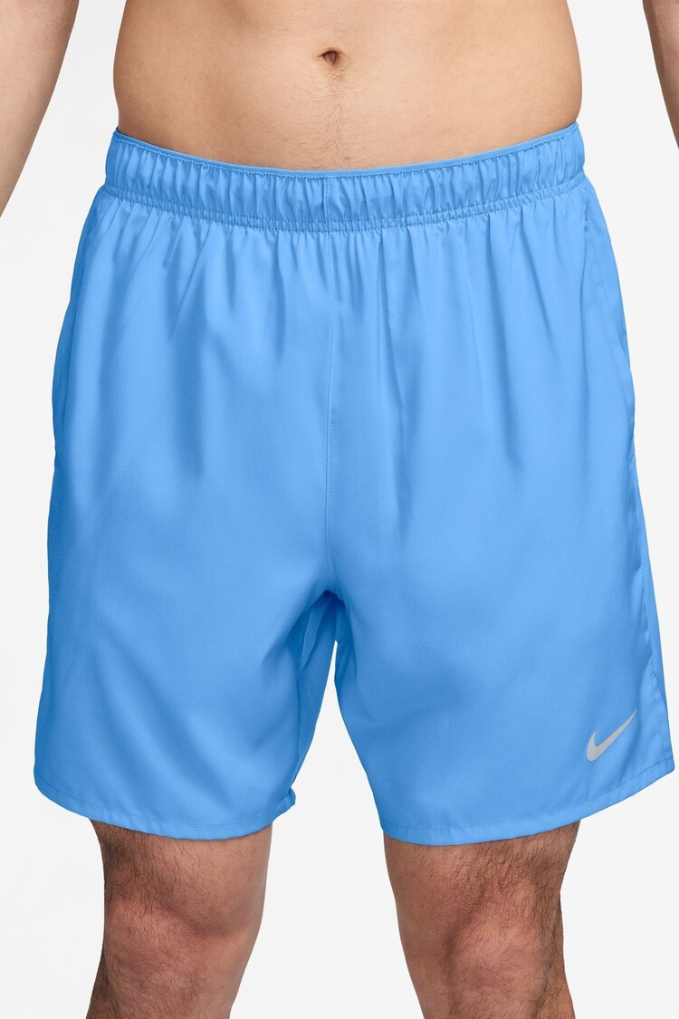 Nike University Blue Challenger Dri-FIT 7 inch 2-in-1 Running Shorts - Image 1 of 1