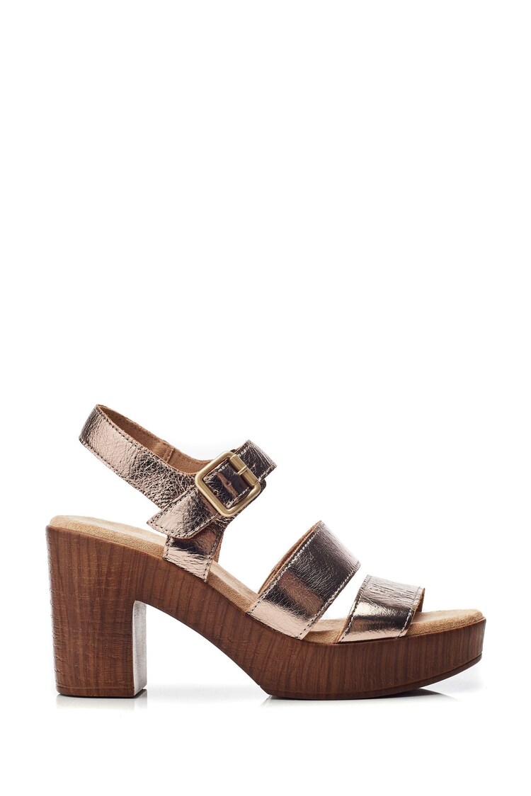 Moda In Pelle Moniqua Three Band Comfort Platform Sandals - Image 1 of 1