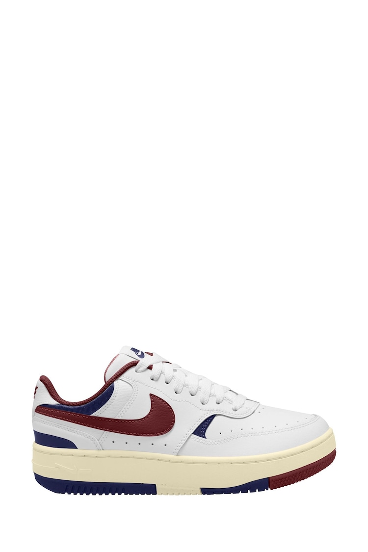 Nike White/Burgundy Gamma Force Trainers - Image 1 of 1
