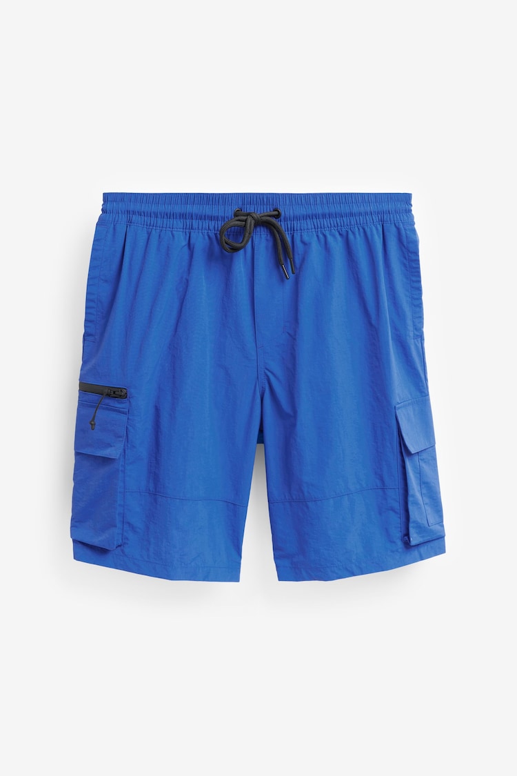 Cobalt Blue Utility Swim Shorts - Image 1 of 1