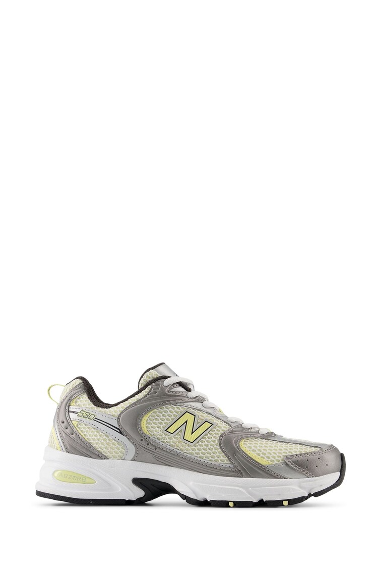 Белый/лимонный - женские кроссовки New Balance 530 - Изображение 1 из 1