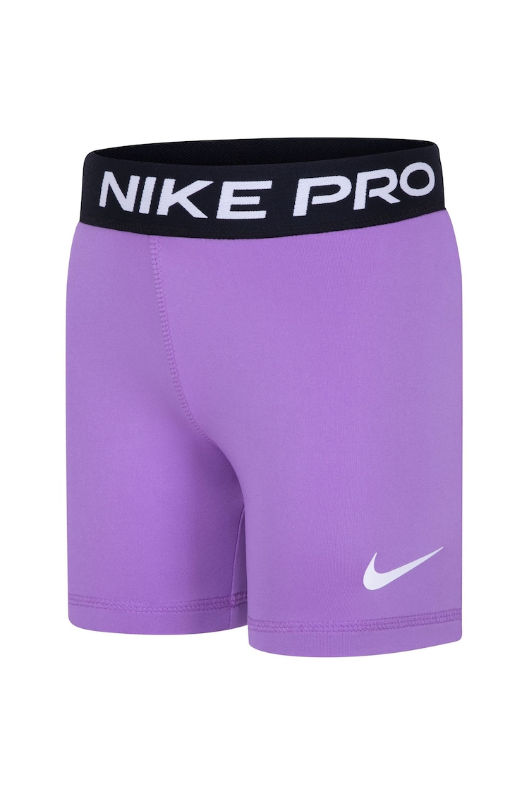 Nike Lilac Little Kids Pro Dri-FIT Shorts - Image 1 of 1