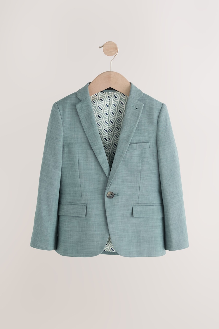 Teal Blue Suit Jacket (12mths-16yrs) - Image 1 of 1