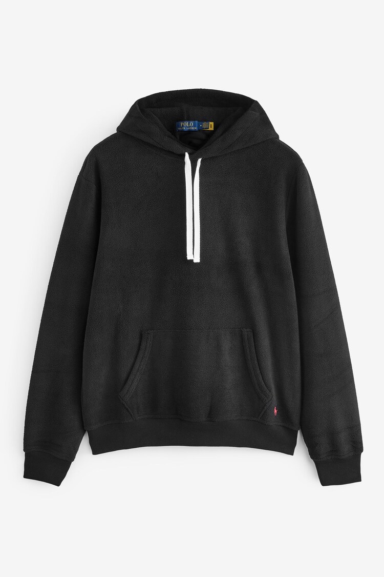Polo Ralph Lauren Blue Brushed Fleece Hoodie - Image 1 of 1