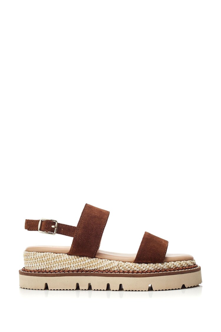 Moda In Pelle Nilania Two Part Plaited Chunky Sandals - Image 1 of 1