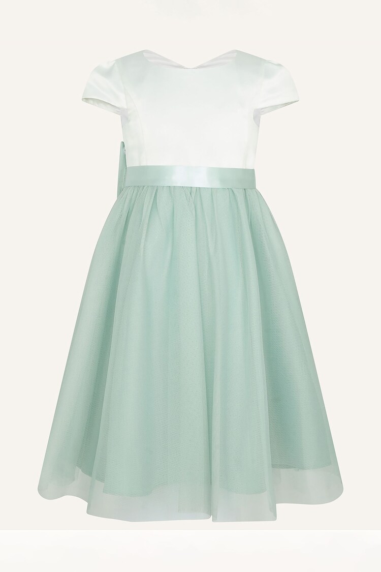 Verde - Vestido de dama de honor de tul de Monsoon - Imagen 1 de 1