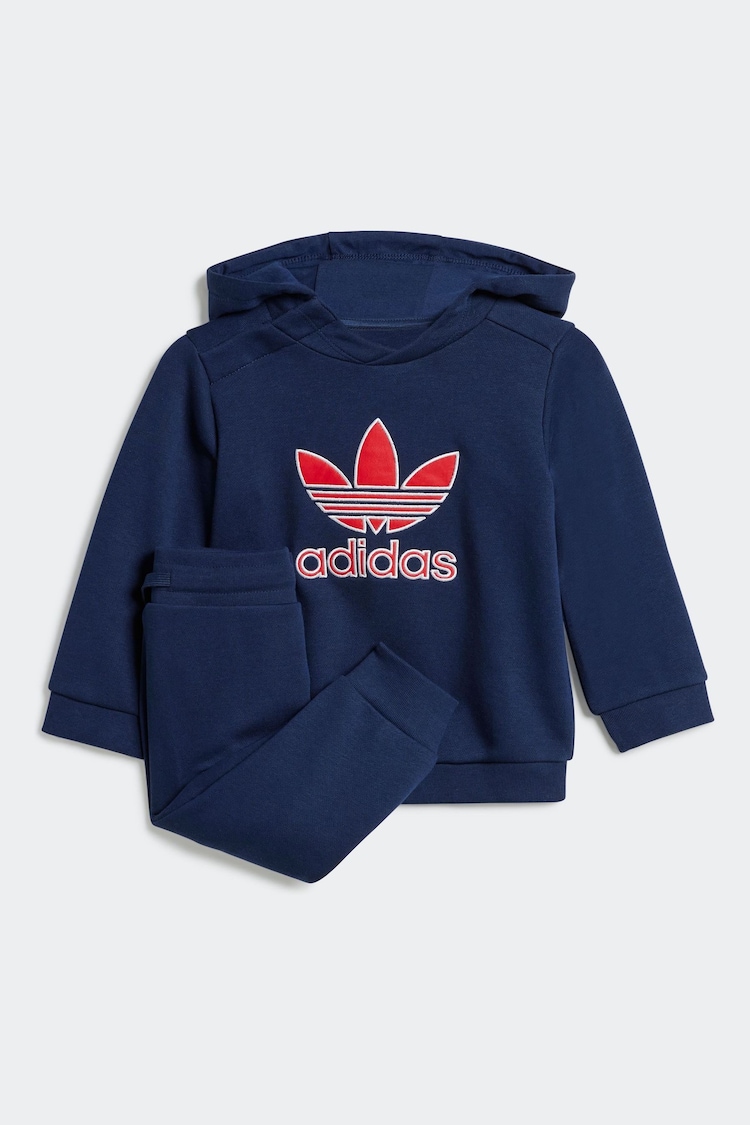 adidas originals Blue Infant Tracksuit Set - Image 1 of 1