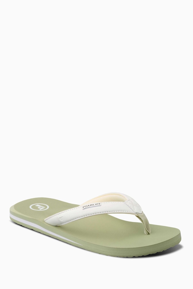 Foamlife Green Womens Lixi-SC Flip Flops - Image 1 of 1