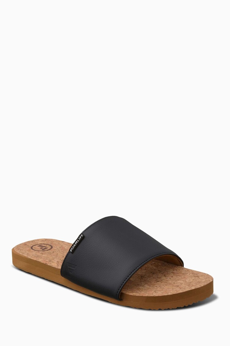 Foamlife Brown Womens Goldie Slide Earth Brown Sliders - Image 1 of 1