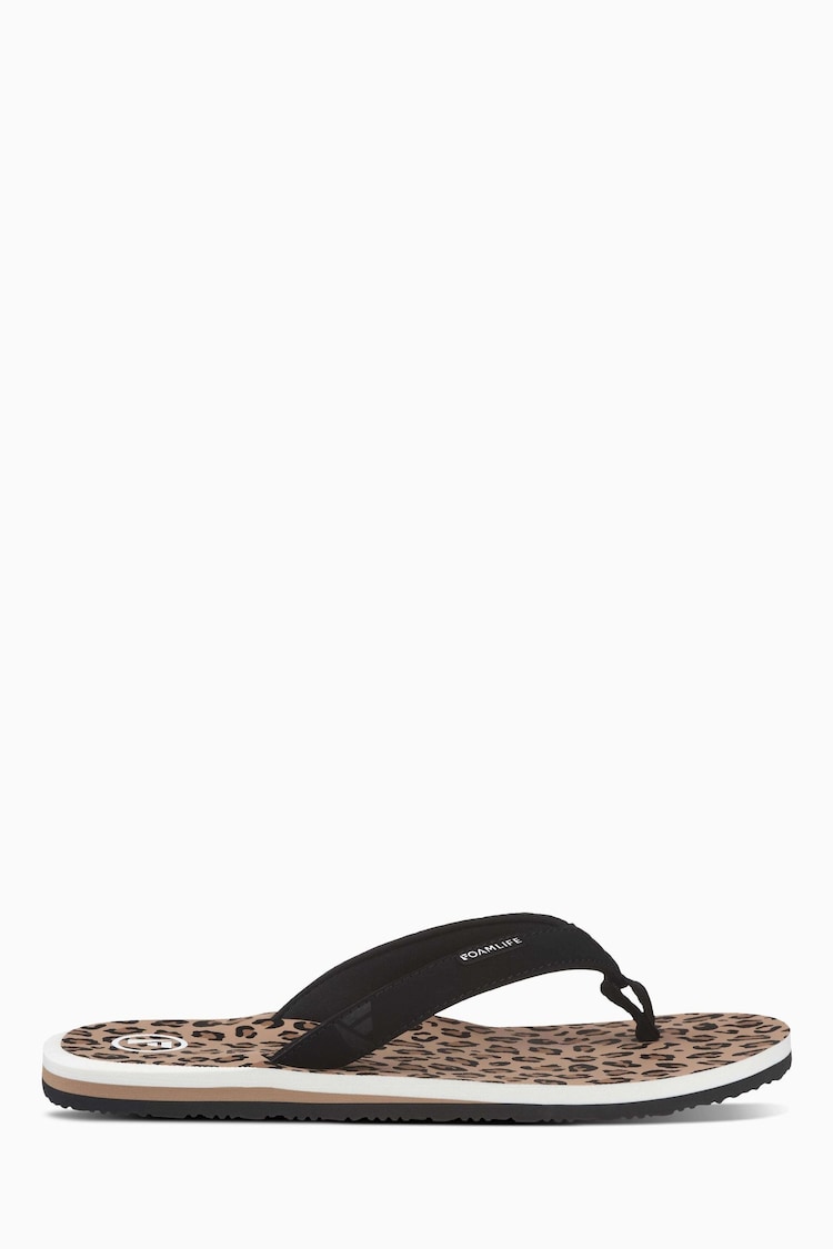 Foamlife Brown Womens Zikat-SC Flip Flops - Image 1 of 1