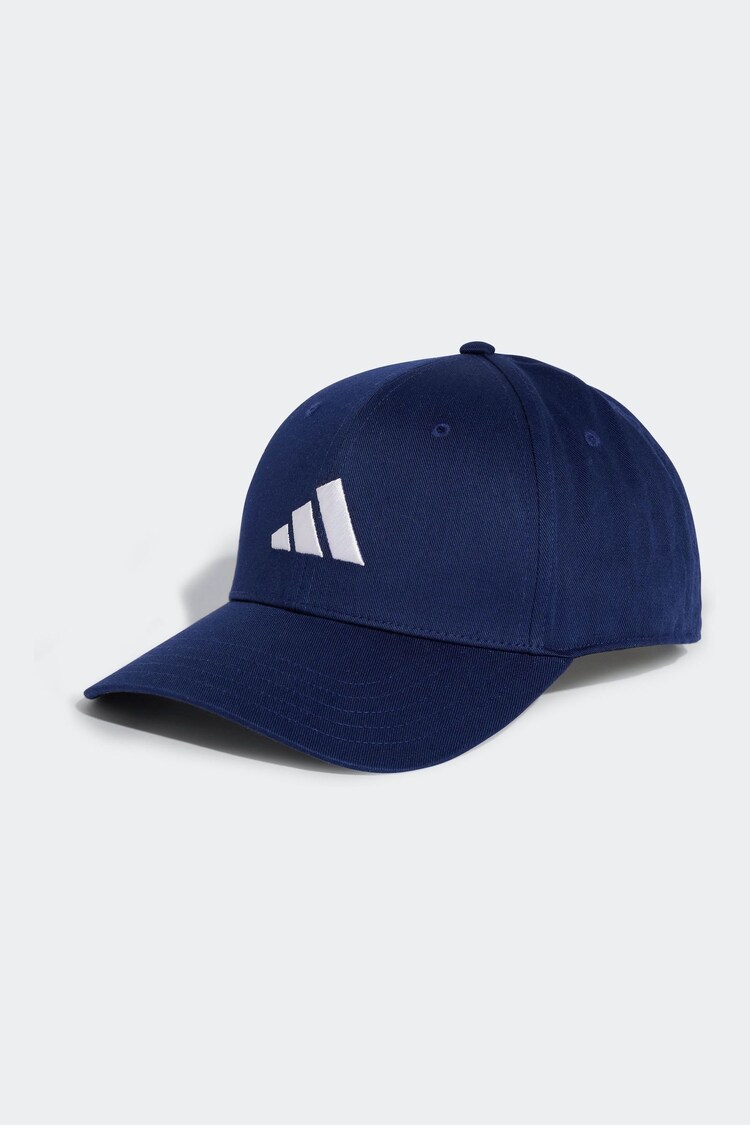 adidas Blue 100% Cotton Baseball Cap - Image 1 of 1