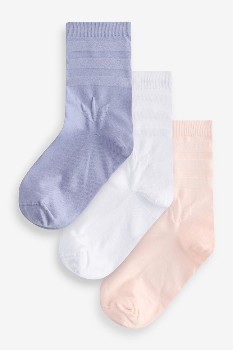 adidas Originals Neutral Crew Socks 3 Pack - Image 1 of 1