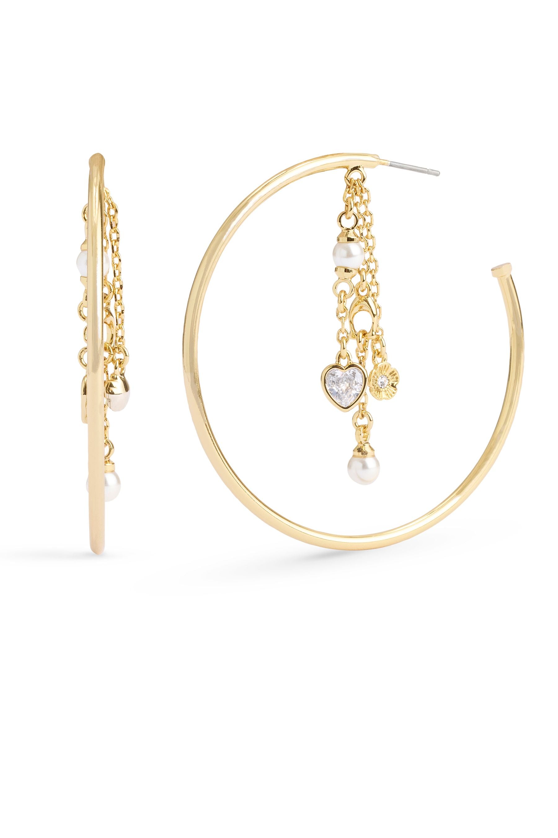 Stunning Coach Hoop Earrings Gold: A Comprehensive Guide