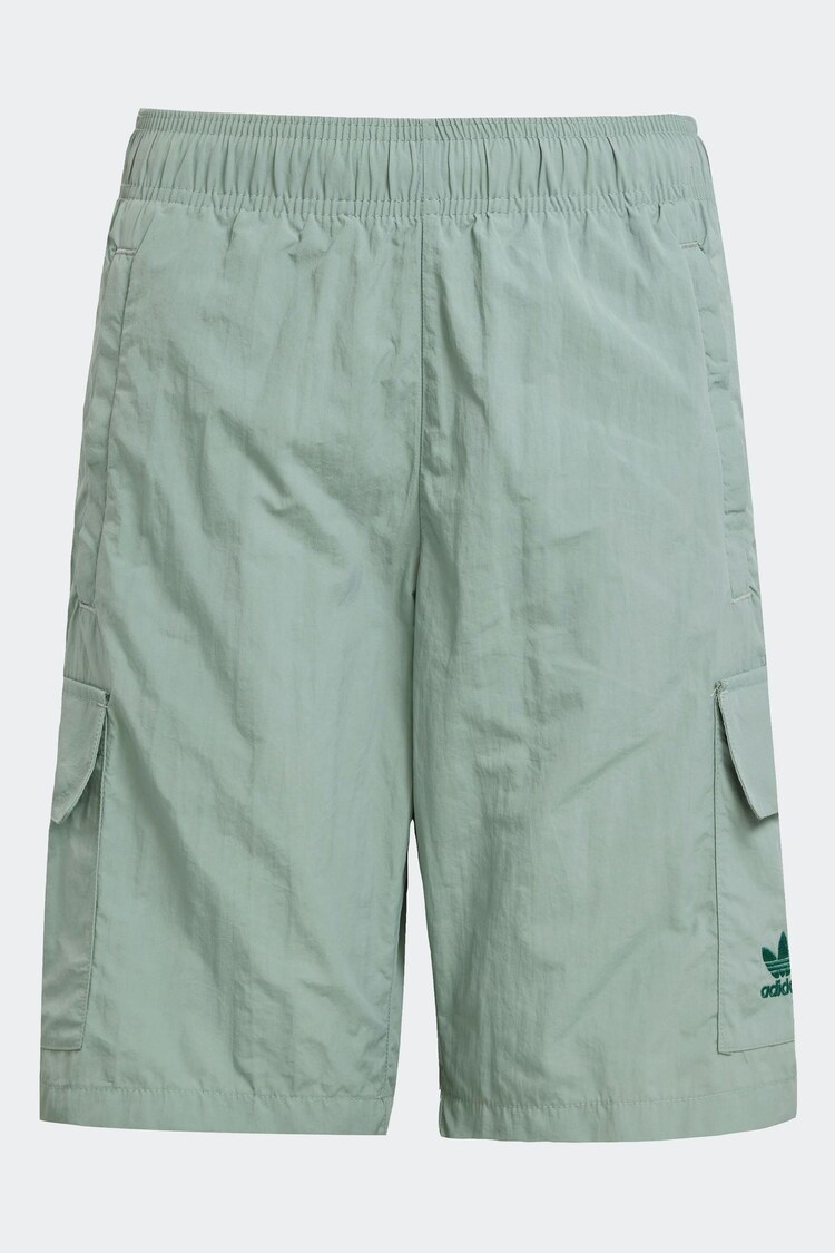 Verde - adidas Kids Originals Cargo Shorts - Imagen 1 de 1