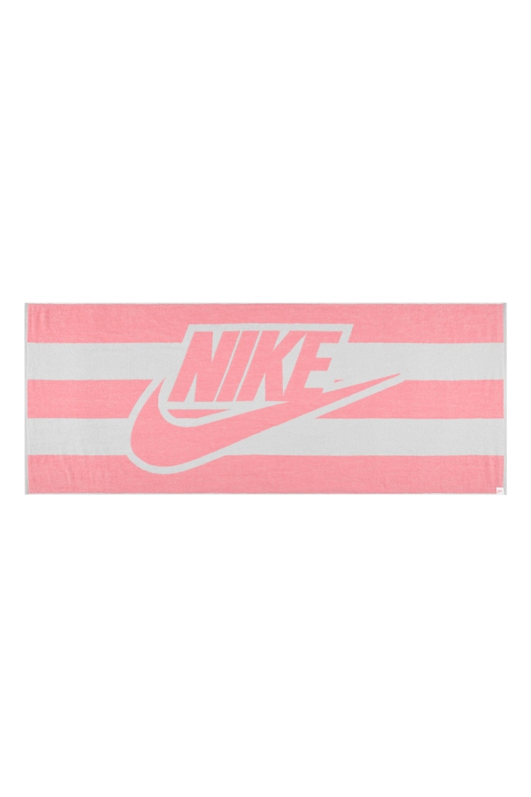 Nike Pink 100% Cotton Club Pool Towel - Image 1 of 1