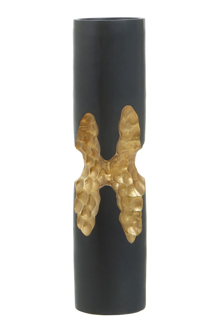 Fifty Five South Black Daito Aluminium Candle Holder - Image 1 of 1